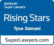 Rated By Super Lawyers Rising Stars Tyse Samani SuperLawyers.com