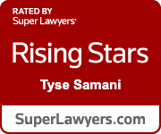Rated By Super Lawyers | Rising Stars | Tyse Samani | SuperLawyers.com